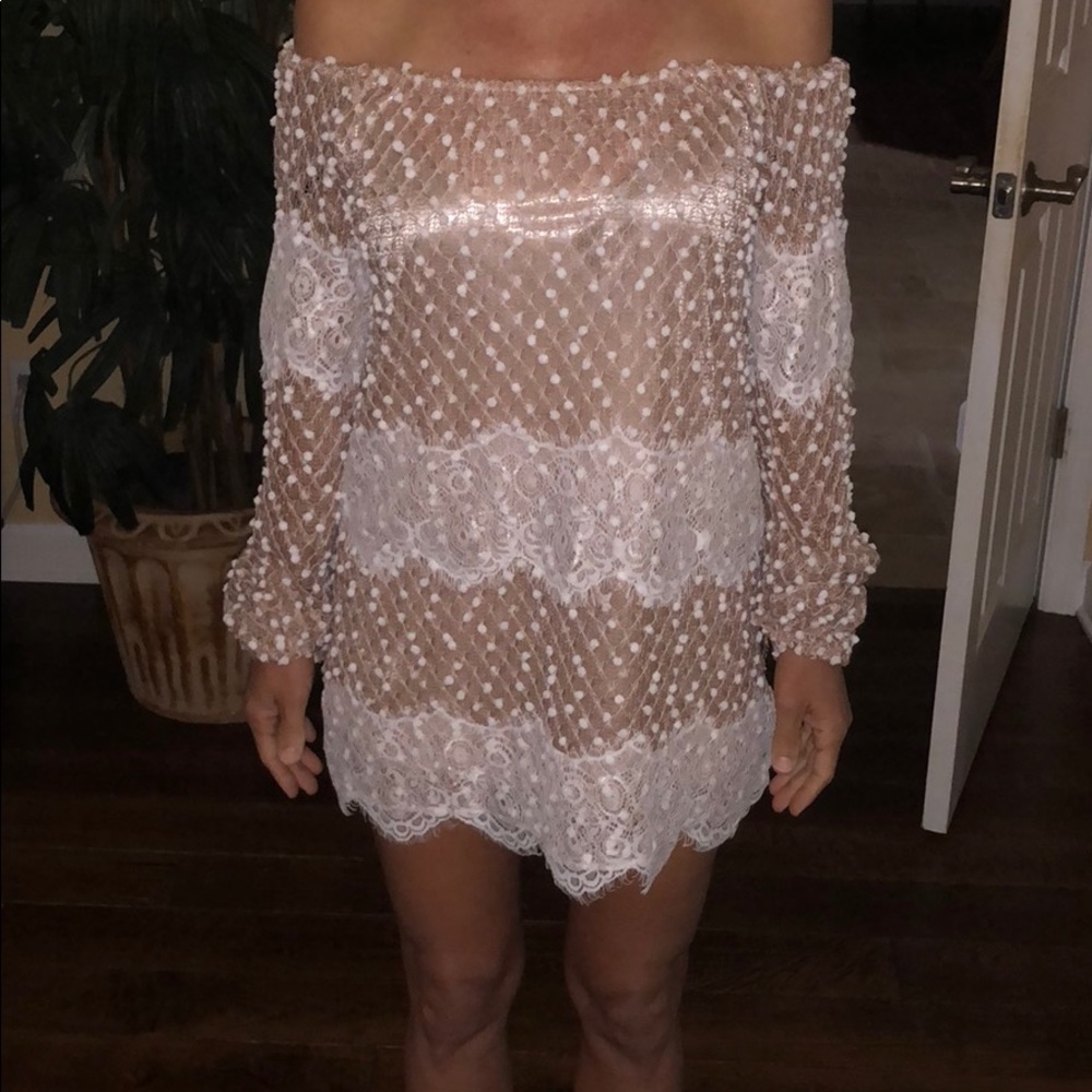 Off the shoulder dress